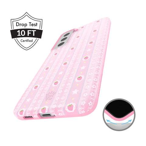 Strawberry Macaron Samsung Case