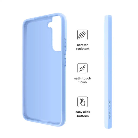 Cotton Candy Blue Samsung Case