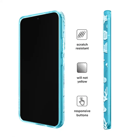 Aquamarine Holo Samsung Case
