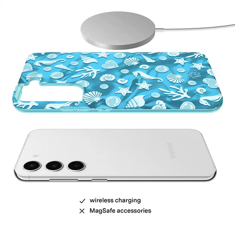 Aquamarine Holo Samsung Case