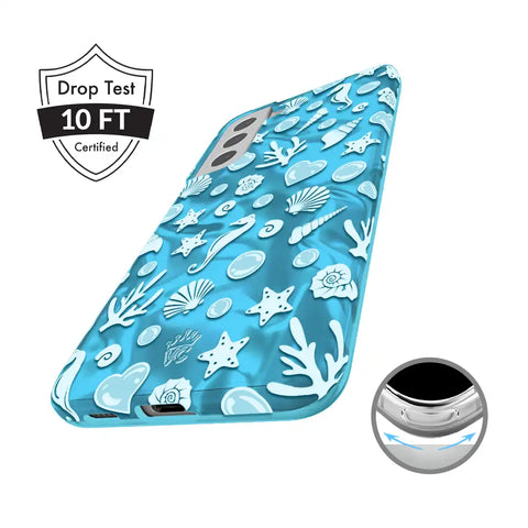 Aquamarine Holo Samsung Case