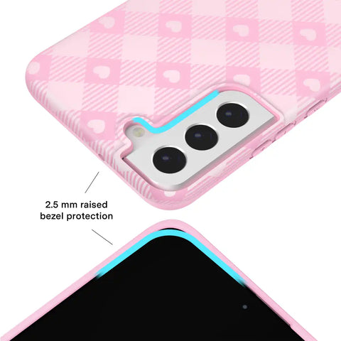 Dolly Pink Gingham Samsung Case