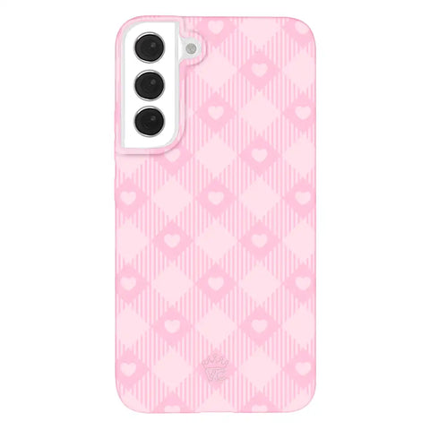Dolly Pink Gingham Samsung Case