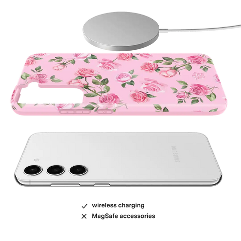Baby Pink Roses Samsung Case