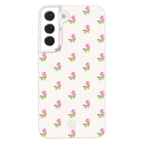 Pink Peony Floral Samsung Case