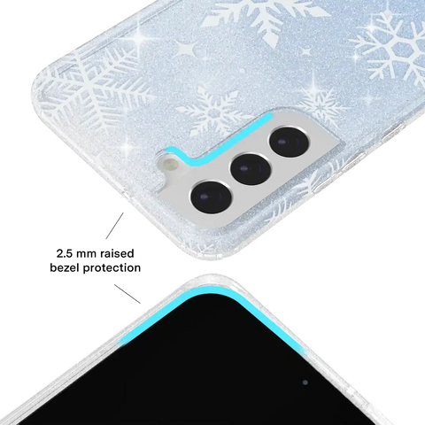 Snow Angel Glitter Samsung Case