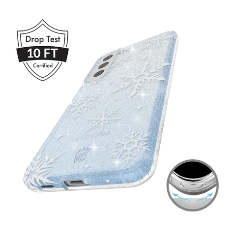 Snow Angel Glitter Samsung Case