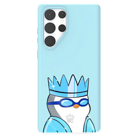 Pudgy Penguins Polar Blue Samsung Case