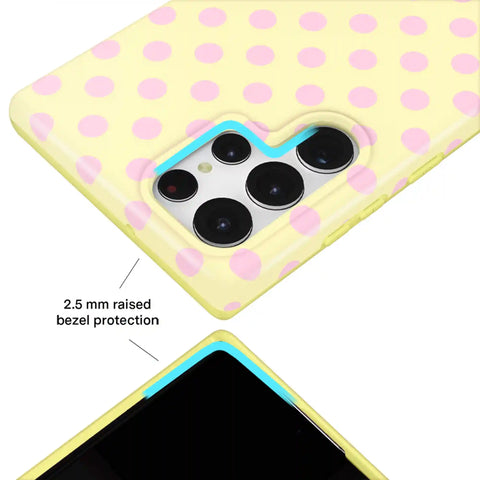 Buttercream Polka Dot Samsung Case