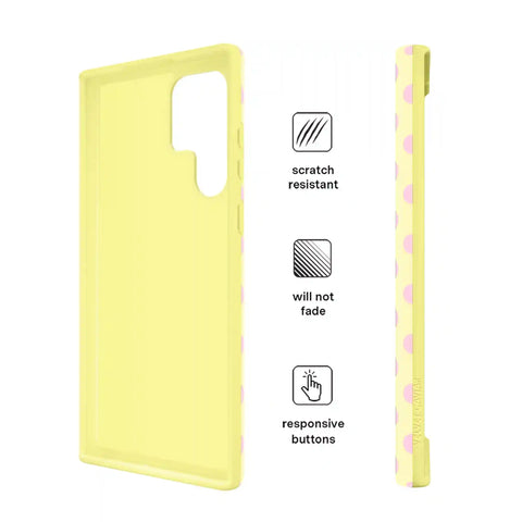Buttercream Polka Dot Samsung Case