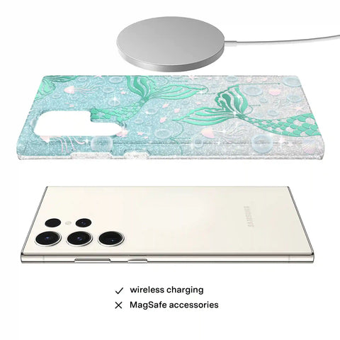 Mermaid Glitter Holo Samsung Case