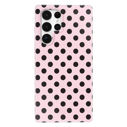 Princess Pink Polka Dot Samsung Case