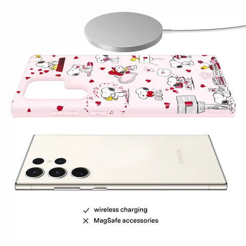 Snoopy Lovely Moods Samsung Case