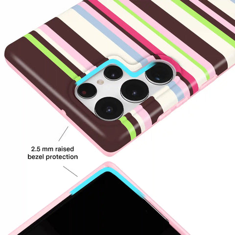 Sweet Treat Stripes Samsung Case