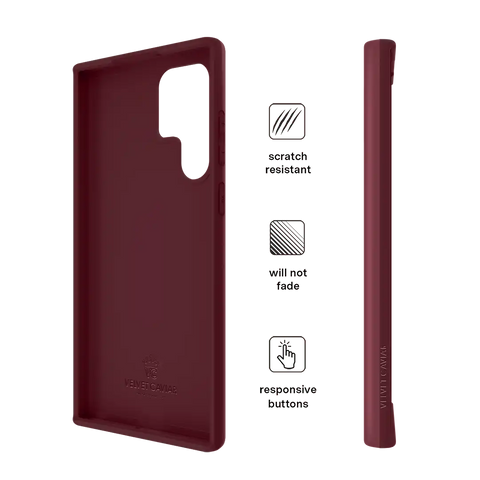 Burgundy 1990 Samsung Case