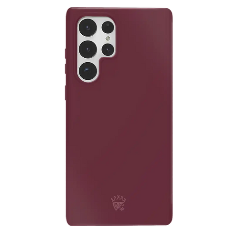 Burgundy 1990 Samsung Case