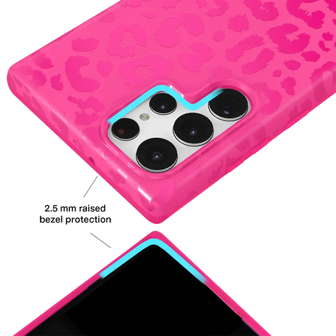 Even Hotter Pink Leopard Samsung Case