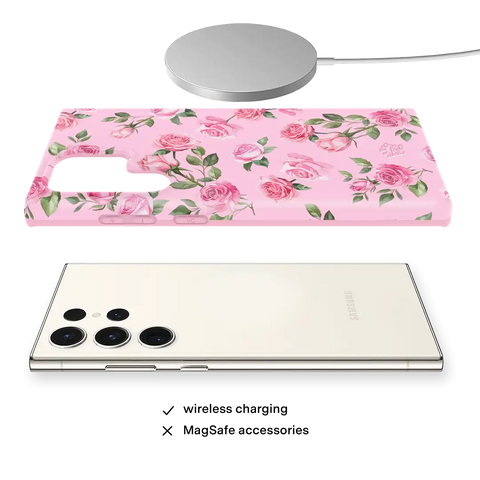 Baby Pink Roses Samsung Case