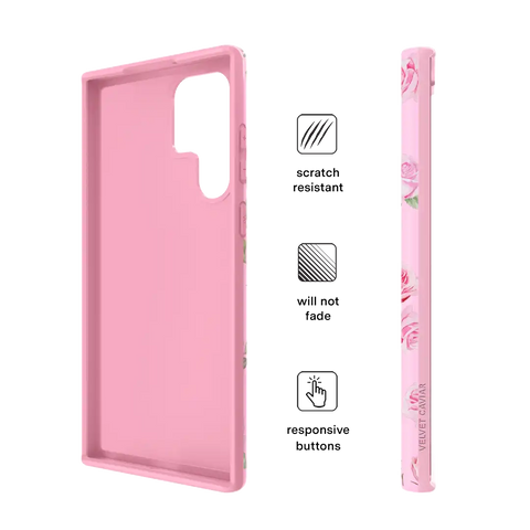 Baby Pink Roses Samsung Case