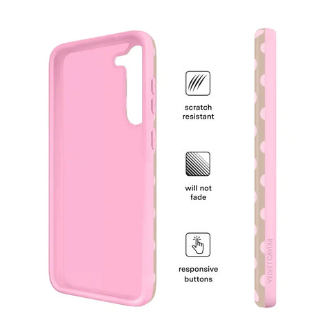 Brown Sugar Polka Dot Samsung Case
