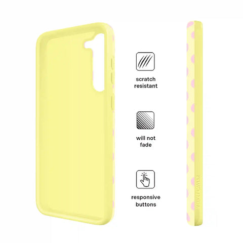 Buttercream Polka Dot Samsung Case