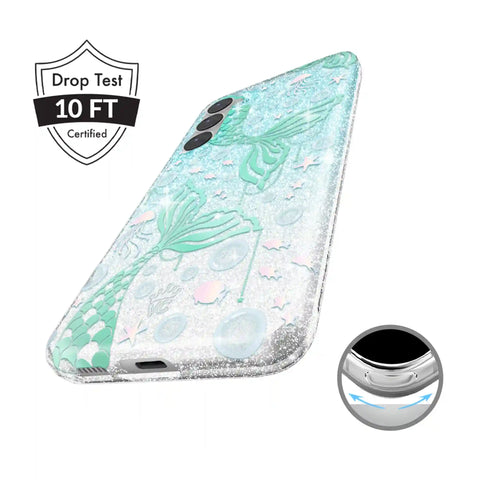 Mermaid Glitter Holo Samsung Case