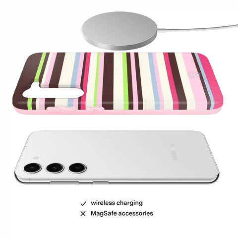 Sweet Treat Stripes Samsung Case
