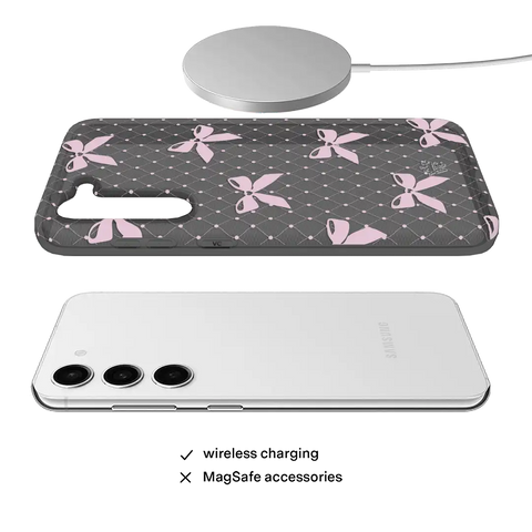 Lacy Pink Bows Samsung Case