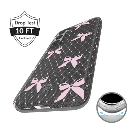 Lacy Pink Bows Samsung Case
