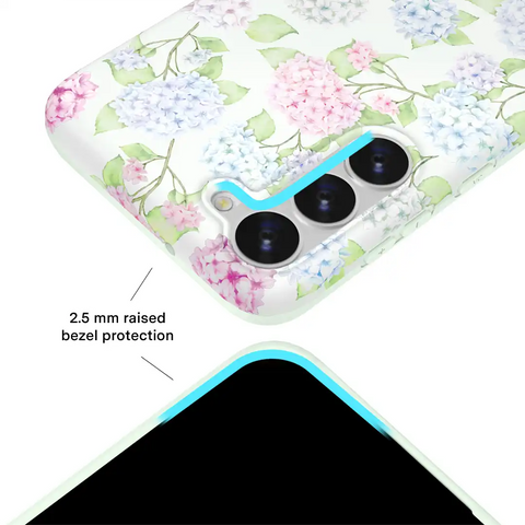 Hydrangea Floral Samsung Case