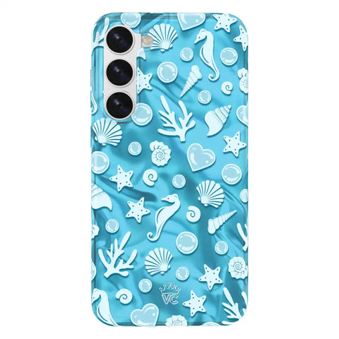 Aquamarine Holo Samsung Case