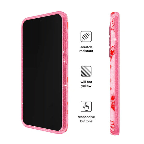 Be Mine Glitter Samsung Case