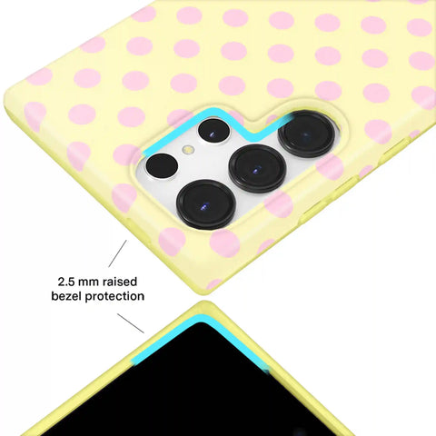Buttercream Polka Dot Samsung Case