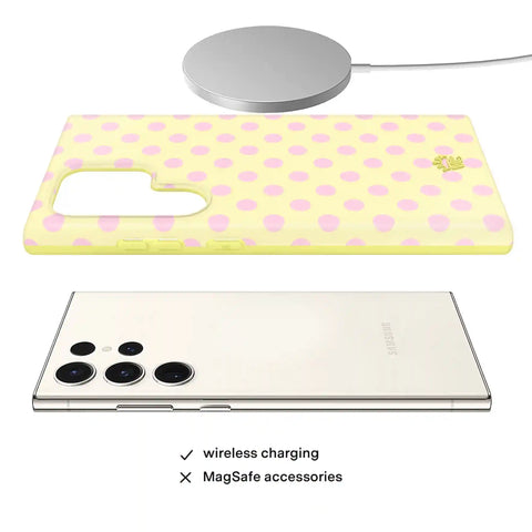 Buttercream Polka Dot Samsung Case