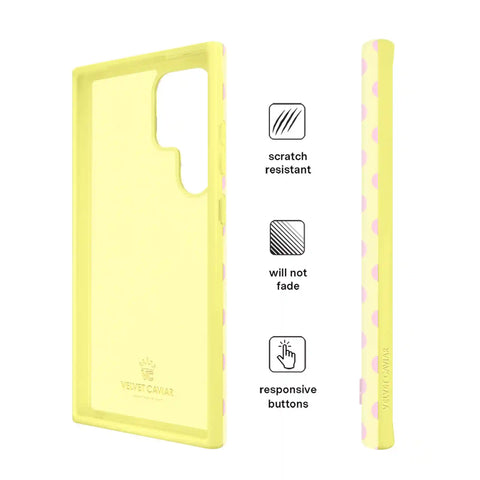Buttercream Polka Dot Samsung Case