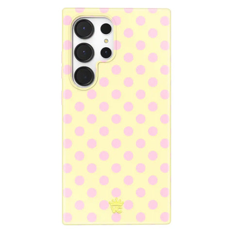 Buttercream Polka Dot Samsung Case