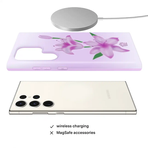 Love Spell Lily Floral Samsung Case