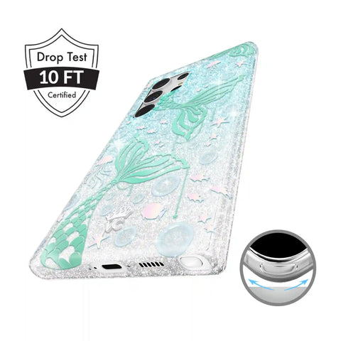 Mermaid Glitter Holo Samsung Case