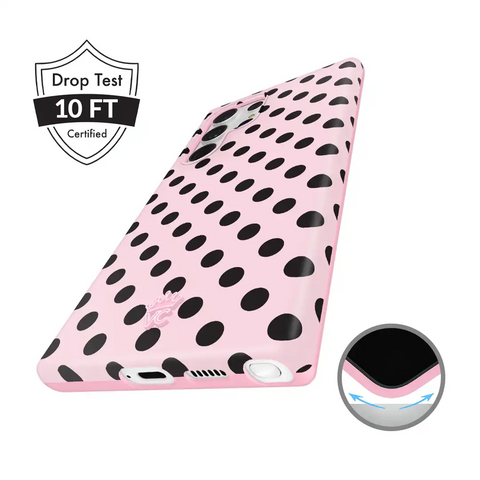 Princess Pink Polka Dot Samsung Case