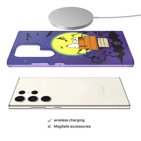 Snoopy Midnight Moon Samsung Case