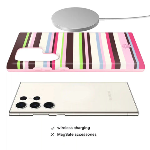 Sweet Treat Stripes Samsung Case