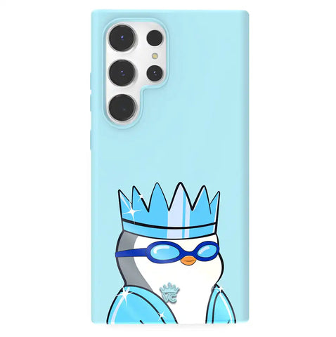 Pudgy Penguins Polar Blue Samsung Case
