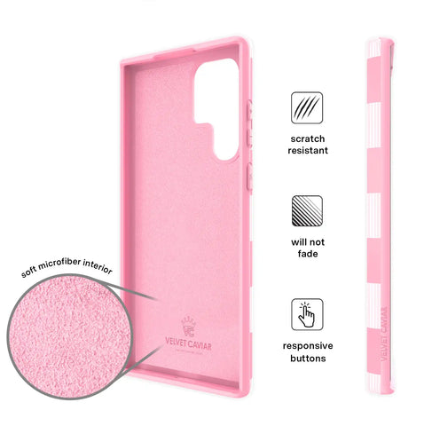 Pink Vibe Checkered Samsung Case