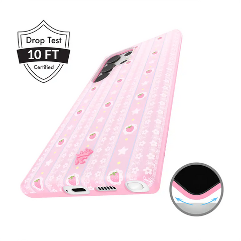 Strawberry Macaron Samsung Case