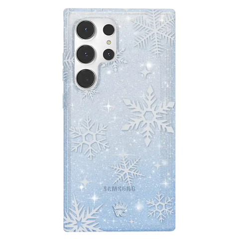 Snow Angel Glitter Samsung Case