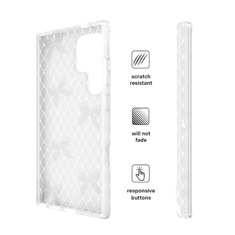 Vintage Lace Bows Samsung Case
