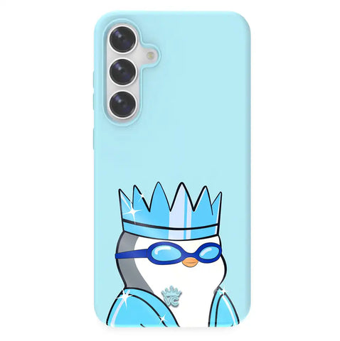 Pudgy Penguins Polar Blue Samsung Case