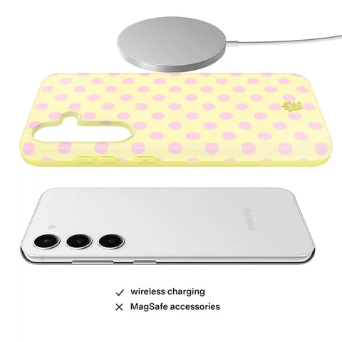 Buttercream Polka Dot Samsung Case