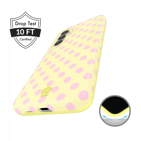 Buttercream Polka Dot Samsung Case