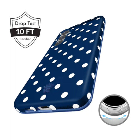 Midnight Polka Dot Samsung Case